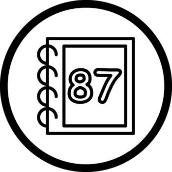 Math Eighty Seven Unique Creative Layout vector
