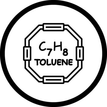 Toluene Dynamic Creative Feature vector