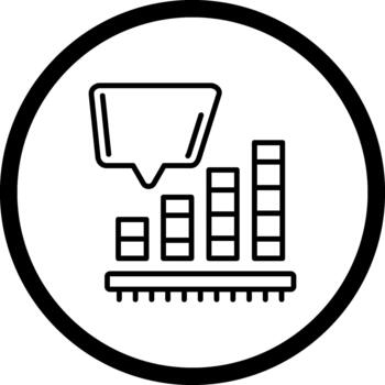 Comment Chart High Resolution Graphic Layout vector