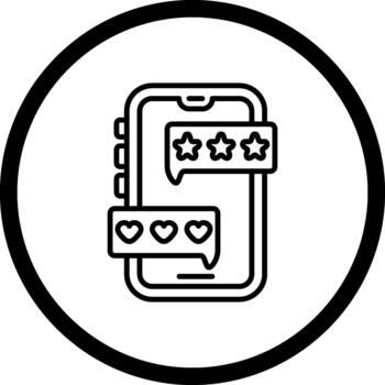 Comment Section Minimal Flat Interface Layout vector