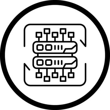 Data Processing Unique Product Design Layout vector