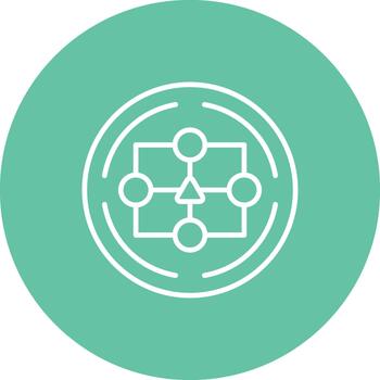 Algorithm Elegant Creative Art Composition vector