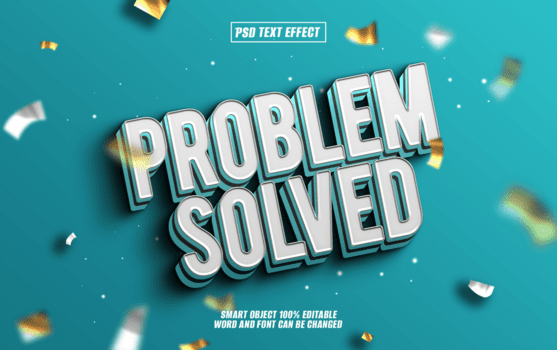 problema resolvido texto efeito psd