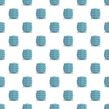 Server rack database hosting hardware technology pattern vector