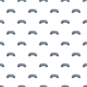 game controller repeat pattern for gaming background vector