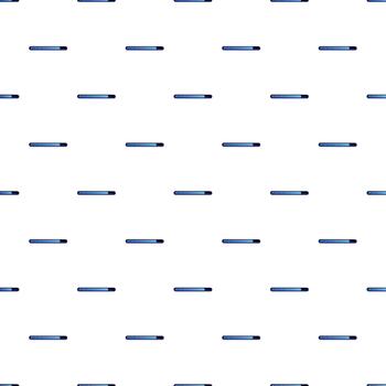 Blue loading progress bars indication seamless pattern vector