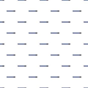 Seamless pattern with blue loading progress bars vector