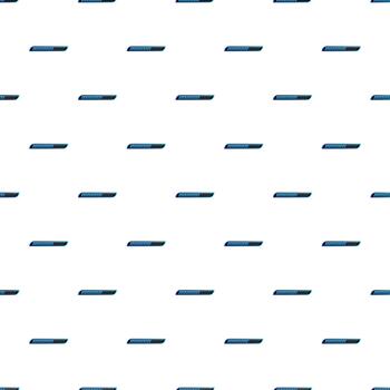 Repeating progress bars showing loading status technology pattern vector