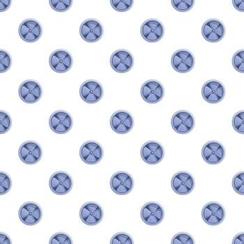 Extraction fan elements creating a seamless pattern vector