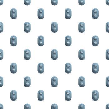 Elevator control panel button seamless pattern vector