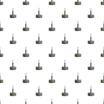 Repeating toggle switch pattern on white background vector