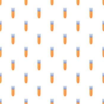 Repeating orange tubes pattern abstract background vector