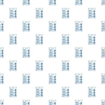 Yo asi Certificación documento plano sin costura modelo antecedentes vector