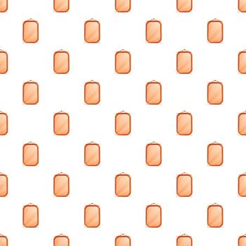 Wooden rectangular photo frames seamless pattern background vector