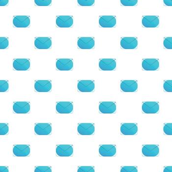 azul sobre correo electrónico mensaje repetir modelo vector