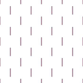 Geometric stack shape repeating seamless pattern background vector