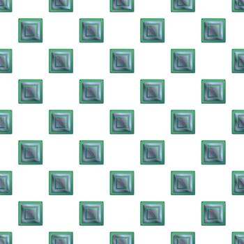 Computer processor chip square pattern repeating background vector