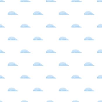 Repeating cloud formations creating a seamless pattern background vector