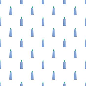 Toothpaste tubes repeating pattern forming background vector