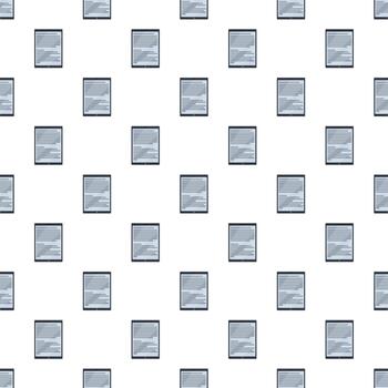 Digital e reader tablets displaying text pattern vector