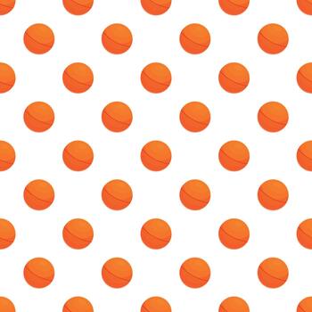 Repeating orange round objects seamless background pattern vector
