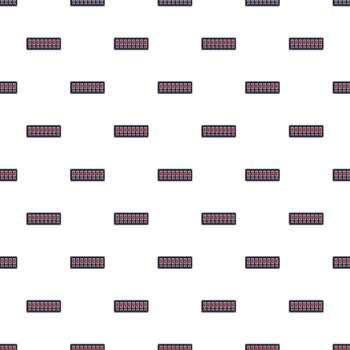 Electronic equalizer panel seamless pattern background vector