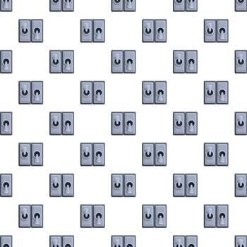 Toggle switch control panel seamless repeating pattern vector