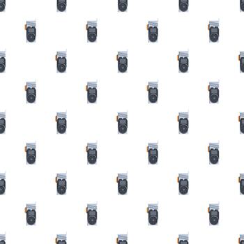 Graphics processing unit pattern representing digital technology and computing vector