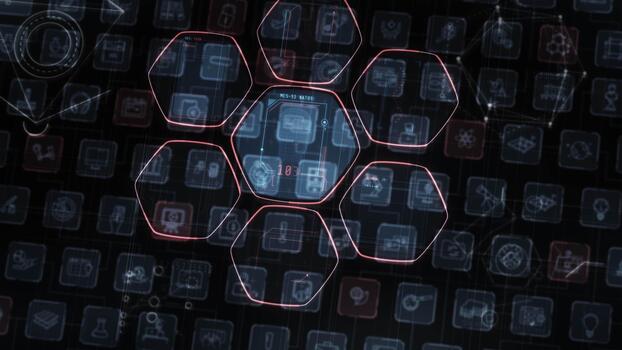 biométrico segurança sistema identificando do utilizador virtual interface dados video