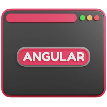 3d render angular rede desenvolvimento estrutura ilustração png