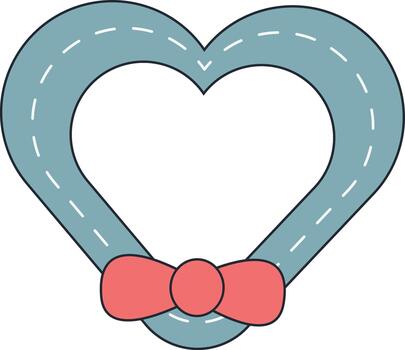 Doodle Border Frame. vector