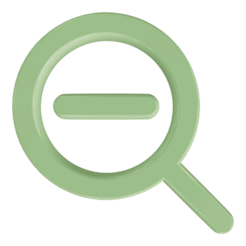 Zoomen aus vergrößern Minus Vergrößerung Glas verringern png