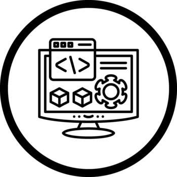 Software Balanced User Interface Design vector