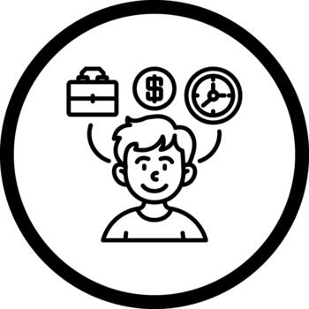 Customer Behavior Stylish Flat Element vector