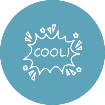 frio creativo negrita usuario interfaz elemento vector