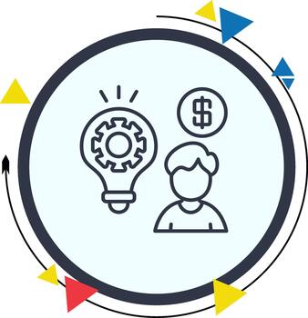 Idea High Quality Minimal Shape vector