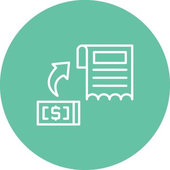 recibo creativo negrita usuario interfaz elemento vector