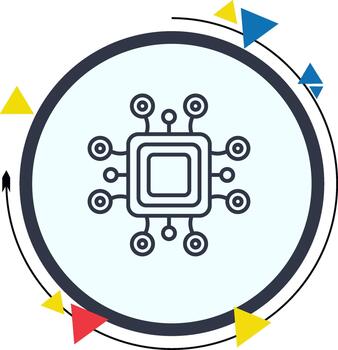 UPC dinámica agudo interfaz diseño característica vector