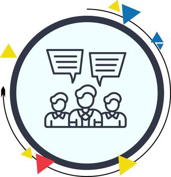 discusión dinámica agudo interfaz diseño característica vector