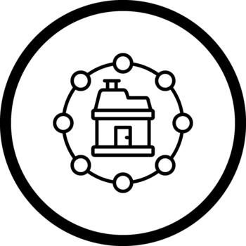 red distintivo usuario interfaz elemento vector