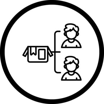 organización estructura negrita limpiar web interfaz vector