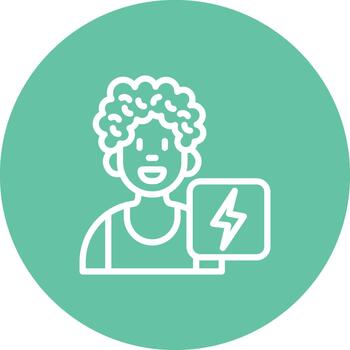 User Current Modern Polished Interface Shape vector