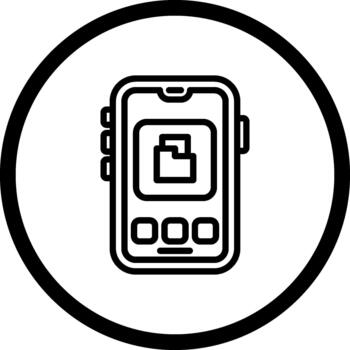 móvil carpeta dinámica usuario experiencia elemento vector