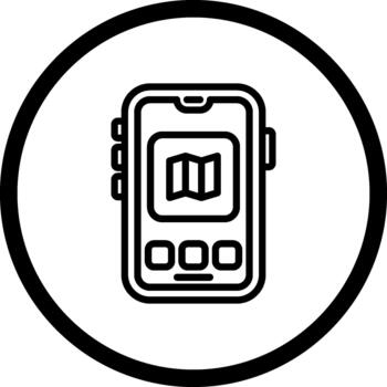 móvil mapa funcional limpiar interfaz característica vector