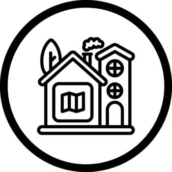 hogar mapa único web interfaz diseño vector