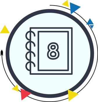 Math Eight Dynamic Sharp Interface Design Feature vector