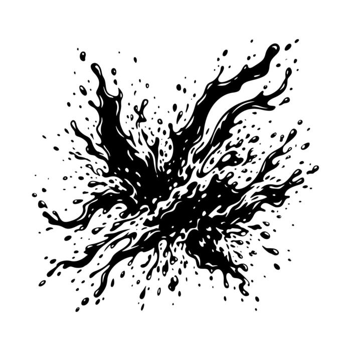 Black And White Splash Vector Art, Icons, and Graphics for Free Download