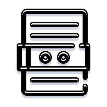Computer tower pc hardware computing icon technology vector