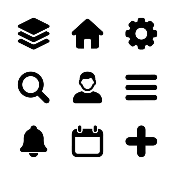 Basic Icons Vector Art, Icons, and Graphics for Free Download