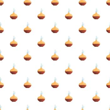 aroma difusor modelo difundiendo niebla para bienestar vector